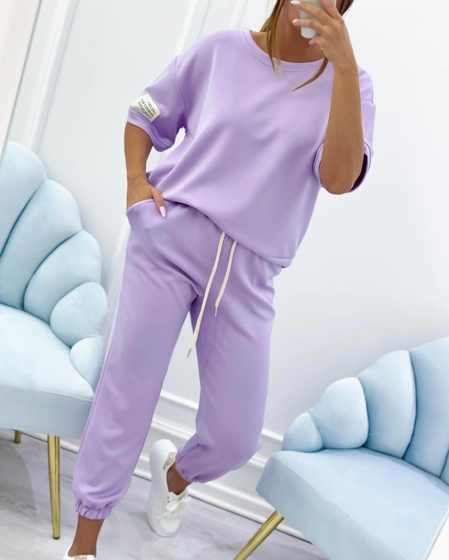 Erica™ | Conjunto lounge de manga corta