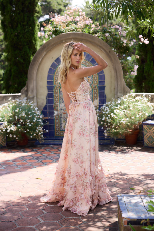 Selena™ | Vestido en alfombra pesca