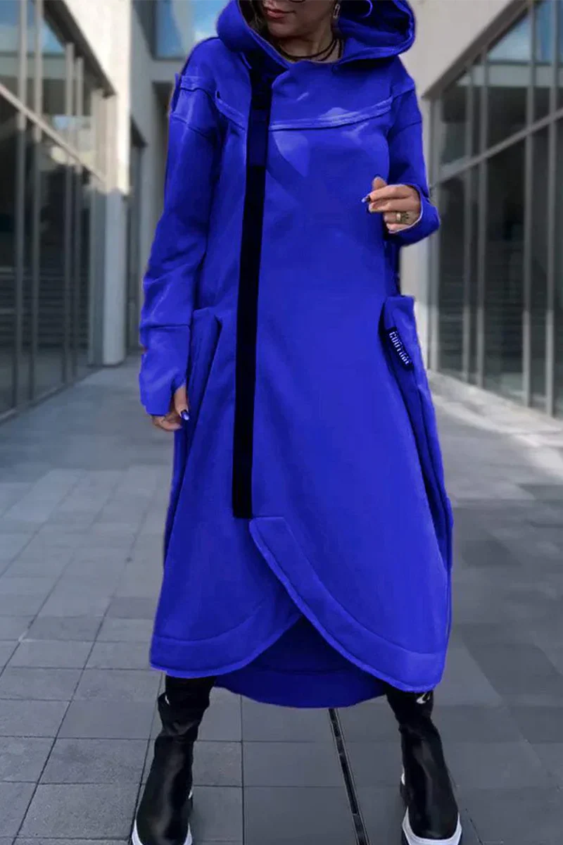 Maia™ | Sudadera larga con cremallera en tejidos ligeros y transpirables