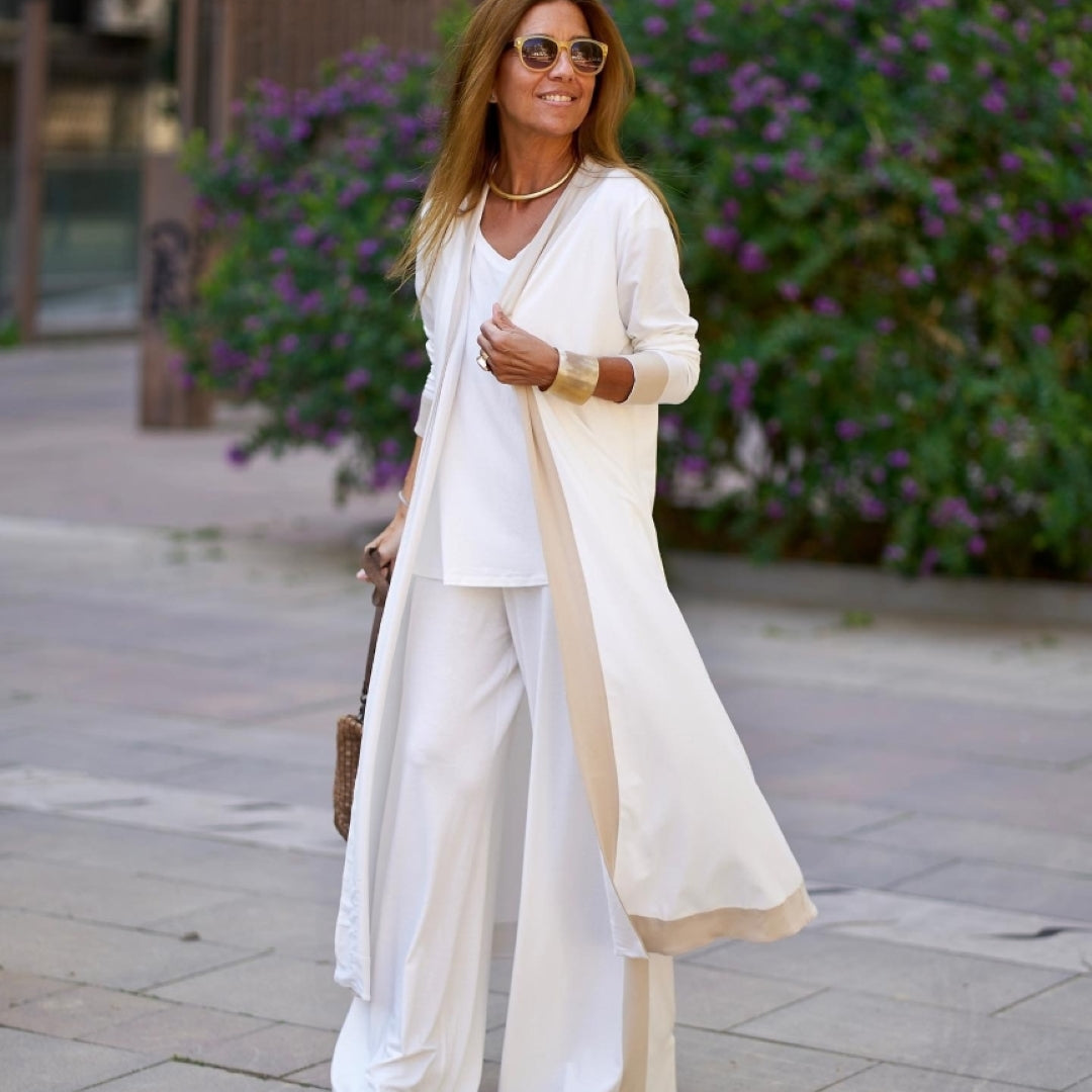 SALOMÉ | Traje de tres piezas elegancia y comodidad