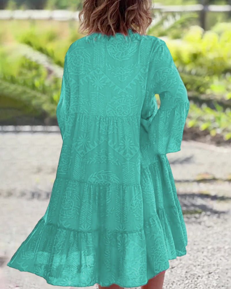 Priscila – Vestido midi amplio