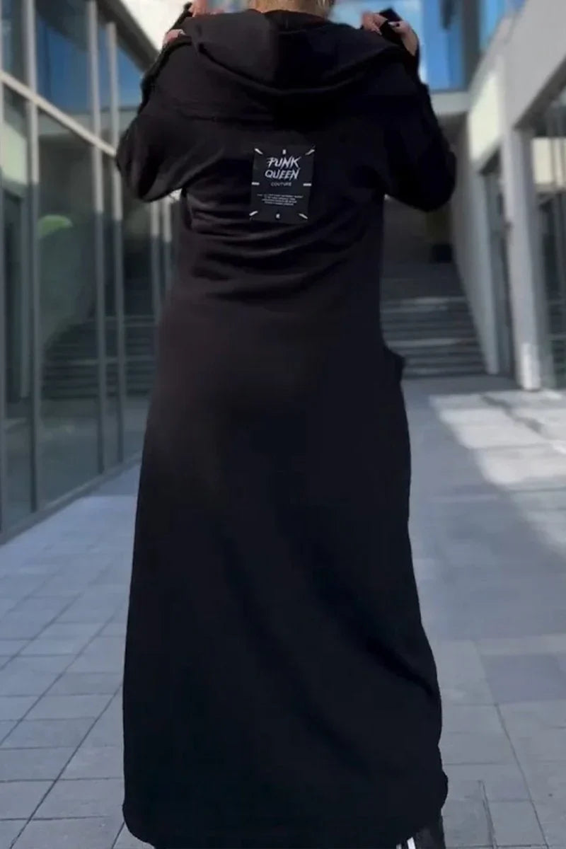 Maia™ | Sudadera larga con cremallera en tejidos ligeros y transpirables