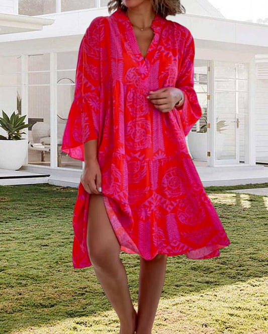 Priscila – Vestido midi amplio