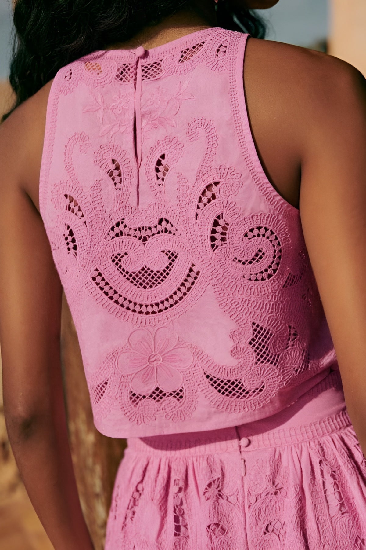 Olivia™ | Conjunto de encaje aireado
