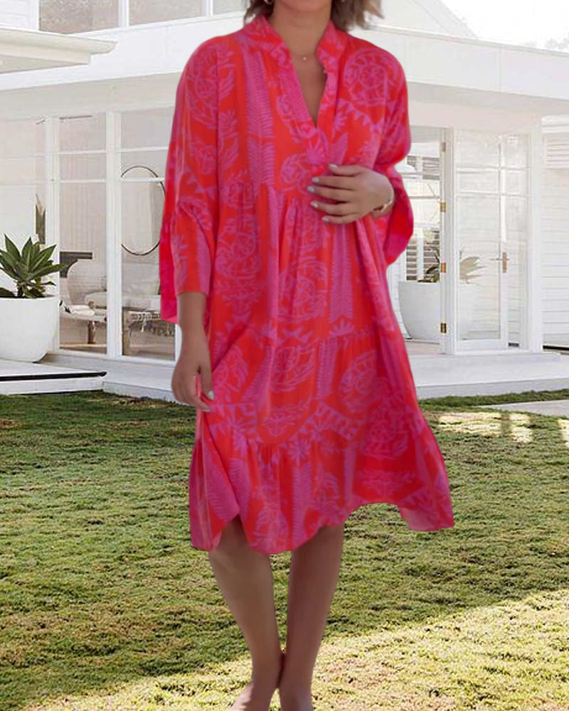 Priscila – Vestido midi amplio