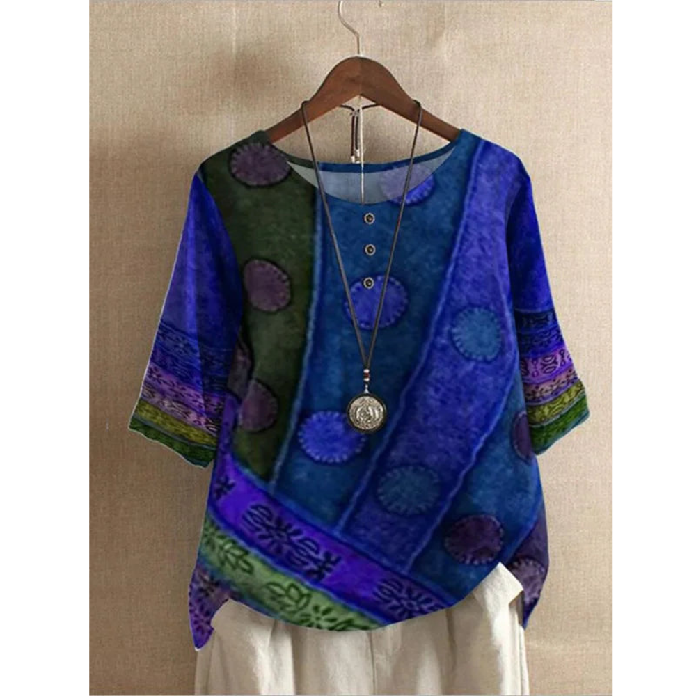 Valeria - Top Bohemio de colores