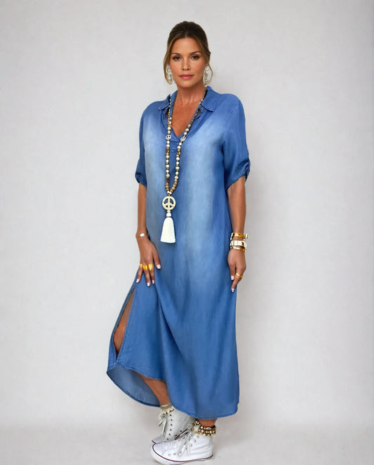 Lina™ | Vestido vaquero
