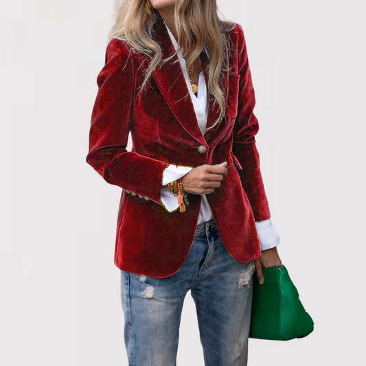 Sofia - Chaqueta de terciopelo de lujo