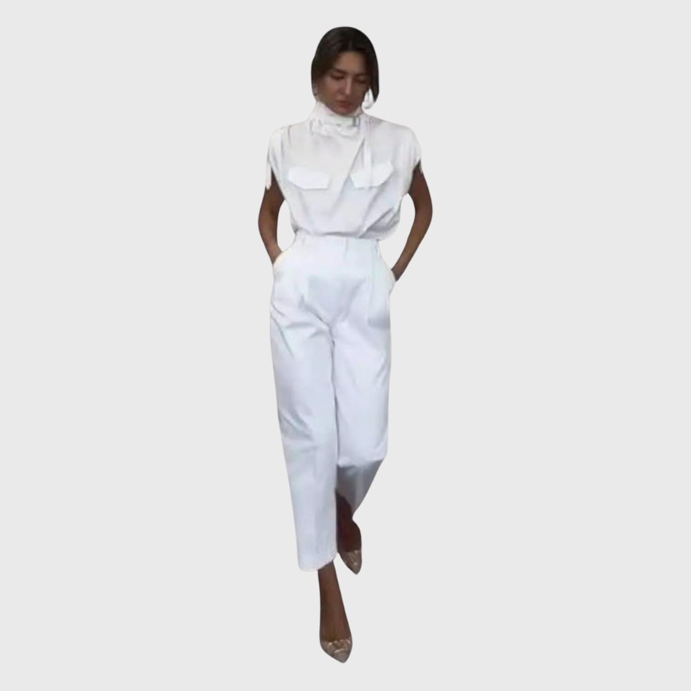 Sofía - Blusa y pantalones a juego
