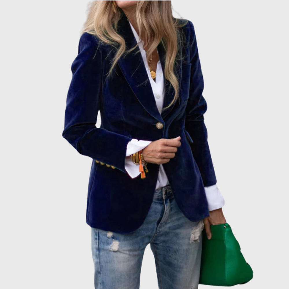 Sofia - Chaqueta de terciopelo de lujo