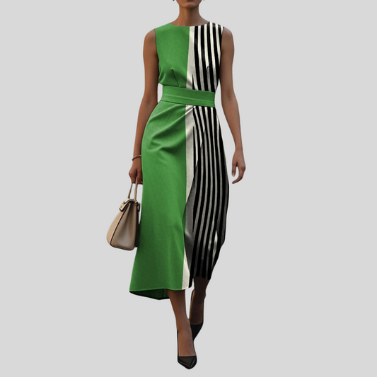 Tania - Vestido Verde Ópalo