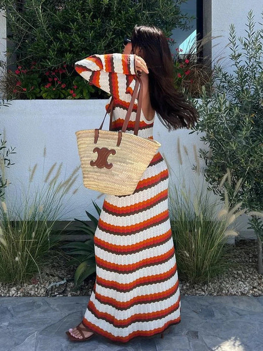 Sara - Vestido de punto para la playa para mujer
