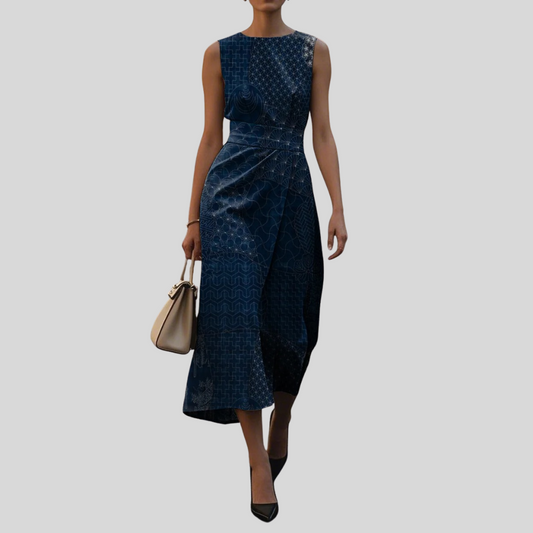 Tania - Vestido Azul Midnight