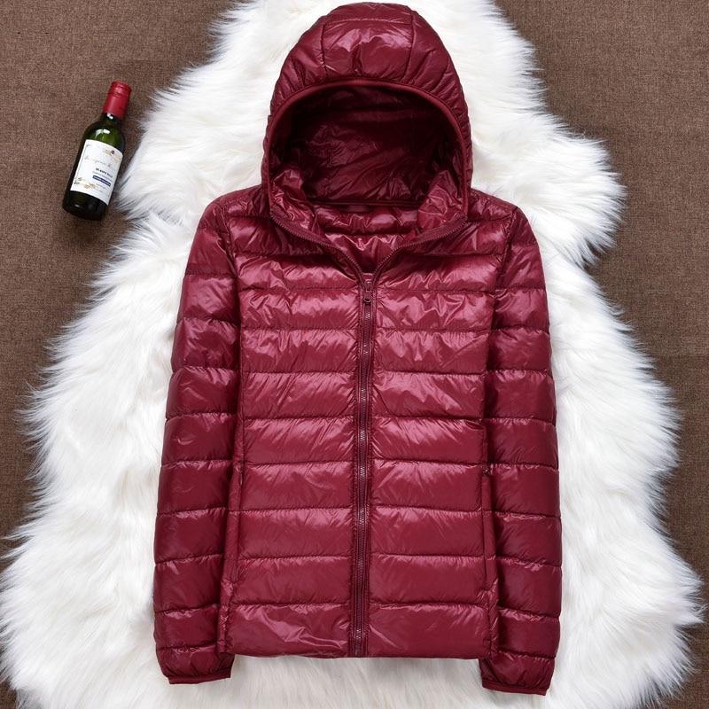 Dafne™ – Nueva chaqueta impermeable con relleno de plumón de pato blanco.
