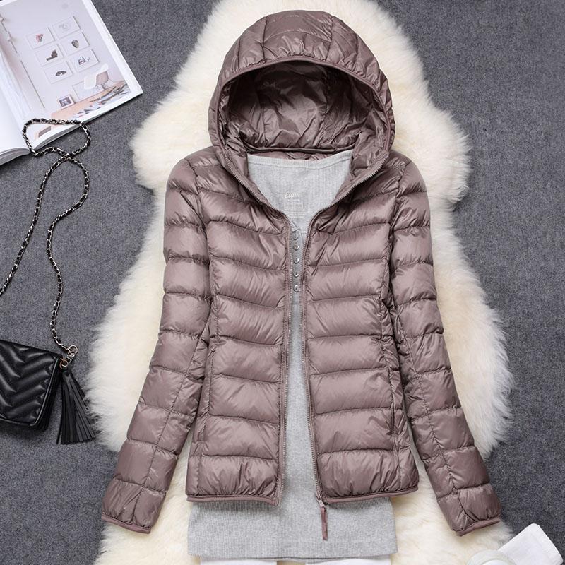 Dafne™ – Nueva chaqueta impermeable con relleno de plumón de pato blanco.
