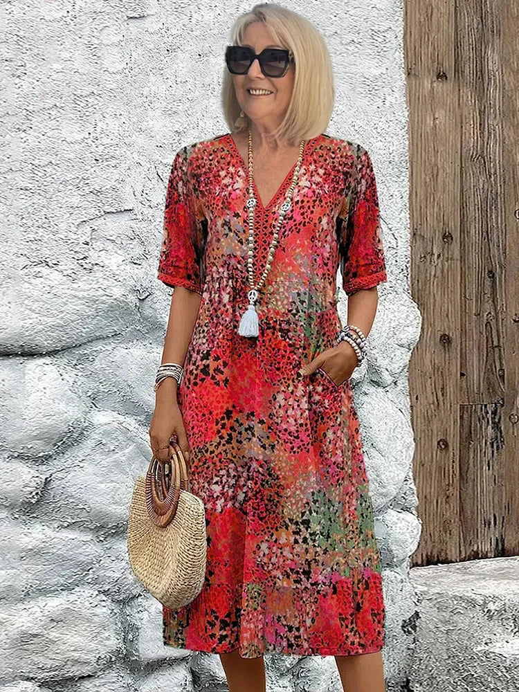 Lena™ | Vestido ligero con escote en V