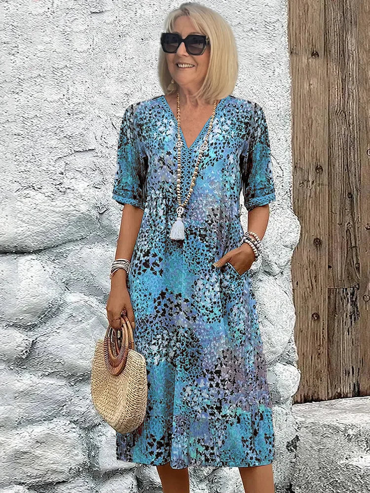 Lena™ | Vestido ligero con escote en V