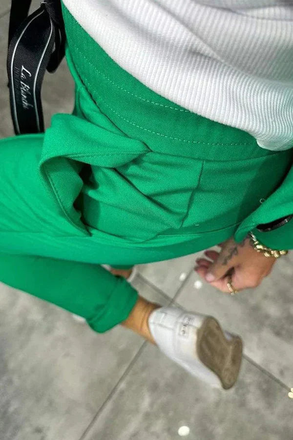 Penélope - Traje a medida con chaqueta suave y pantalones cómodos de jogging