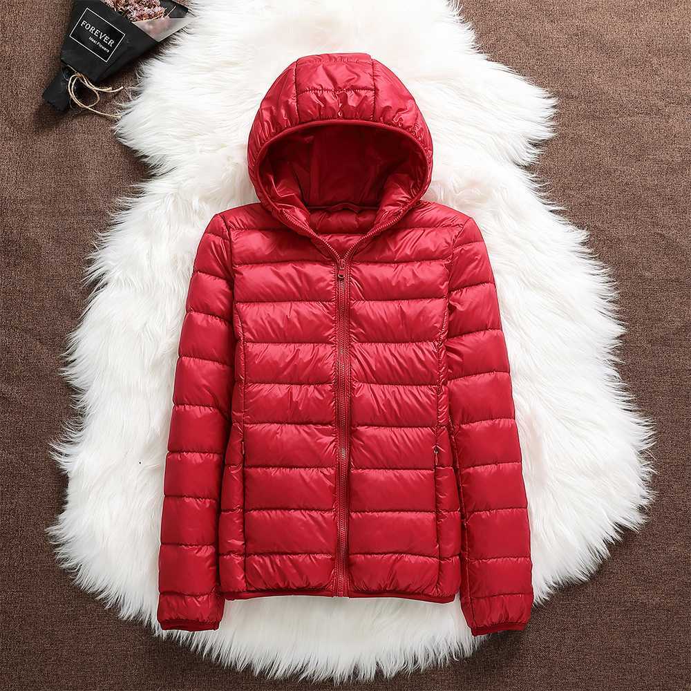 Dafne™ – Nueva chaqueta impermeable con relleno de plumón de pato blanco.