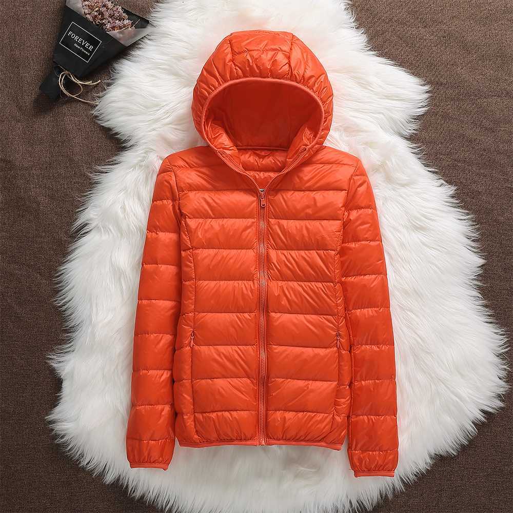 Dafne™ – Nueva chaqueta impermeable con relleno de plumón de pato blanco.