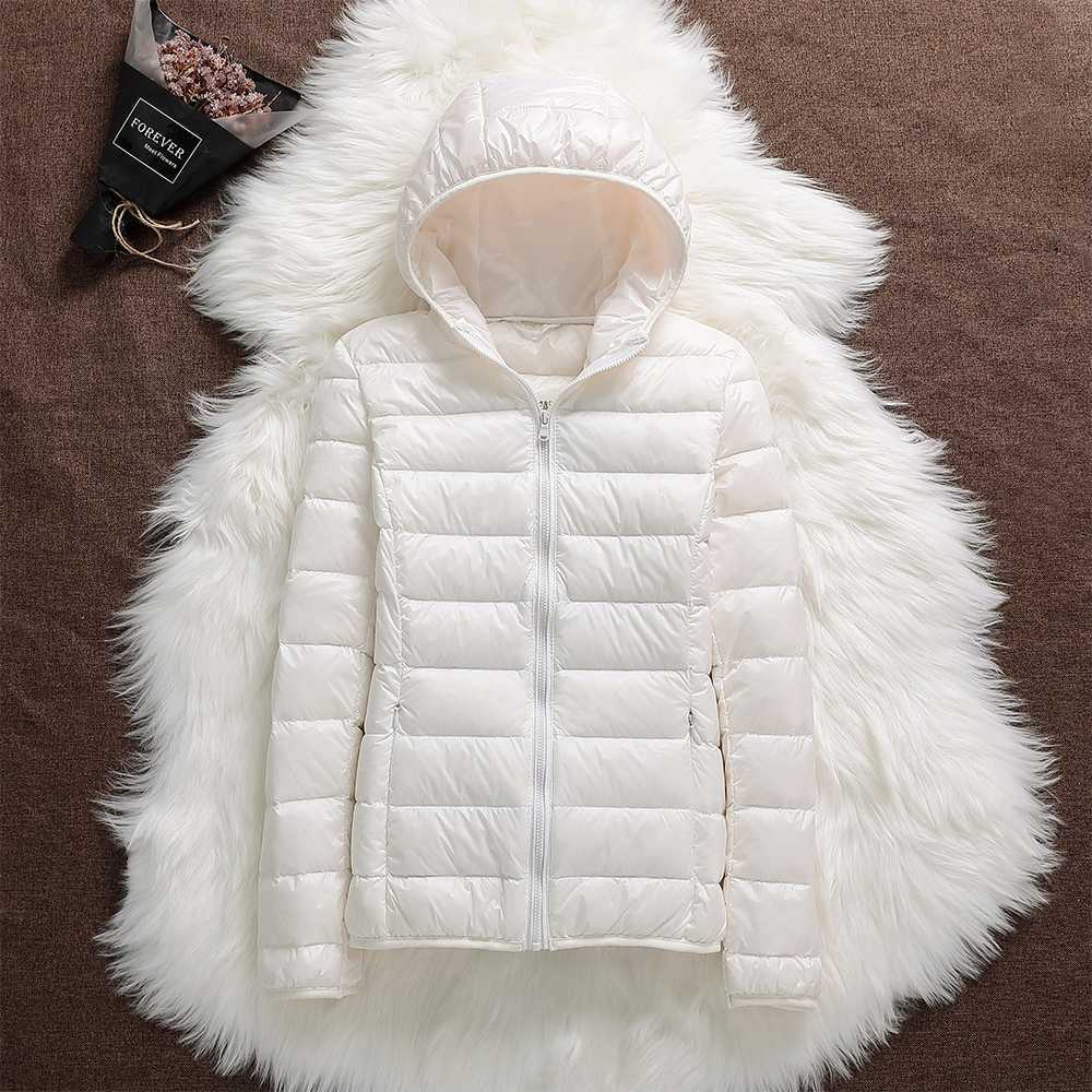 Dafne™ – Nueva chaqueta impermeable con relleno de plumón de pato blanco.