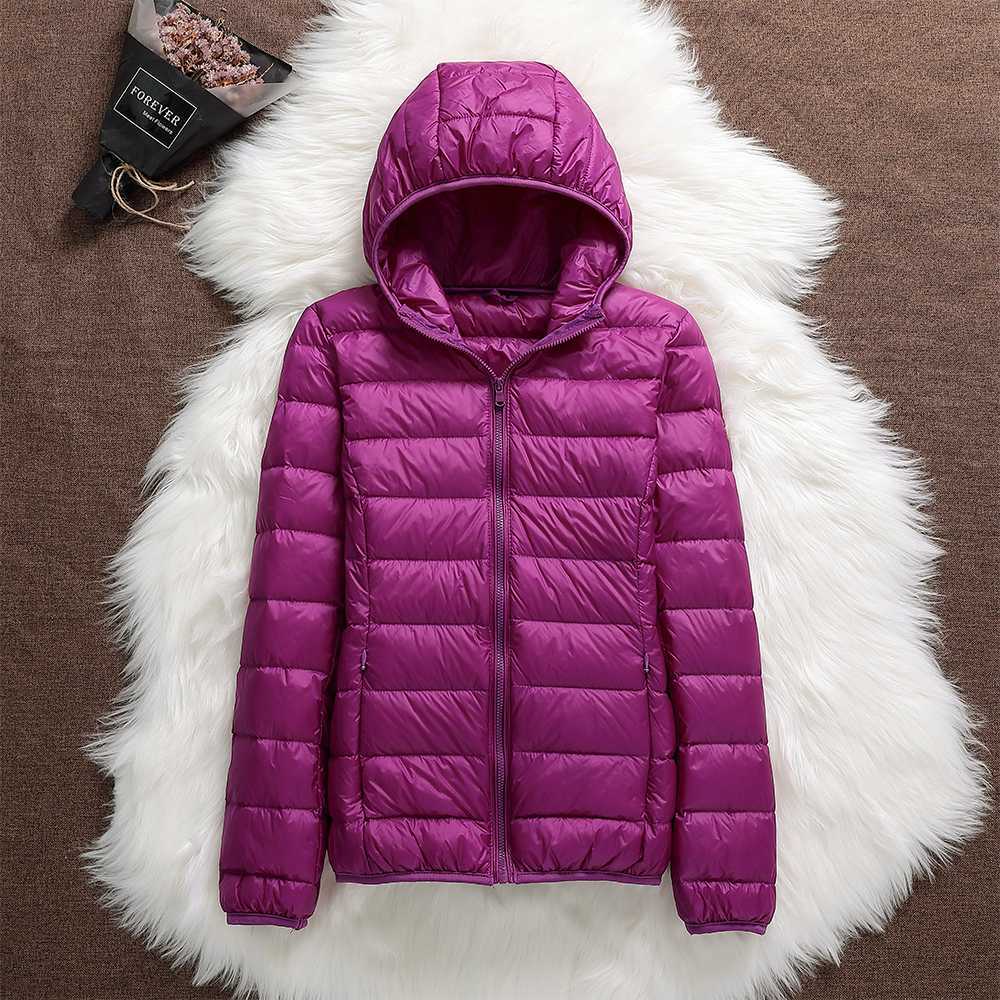 Dafne™ – Nueva chaqueta impermeable con relleno de plumón de pato blanco.