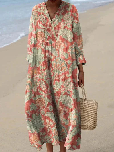 Naia | Robe florale vintage